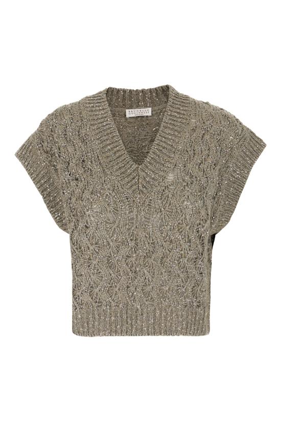 26SS 브루넬로 쿠치넬리 스웨터 MEA371112 C9125 ROSEMARY