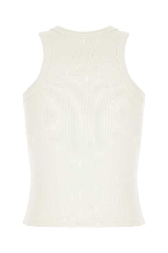 26SS 팜앤젤스 민소매 티셔츠 PWAC024S26JER001 0310 OFF WHITE BLACK - PALM ANGELS