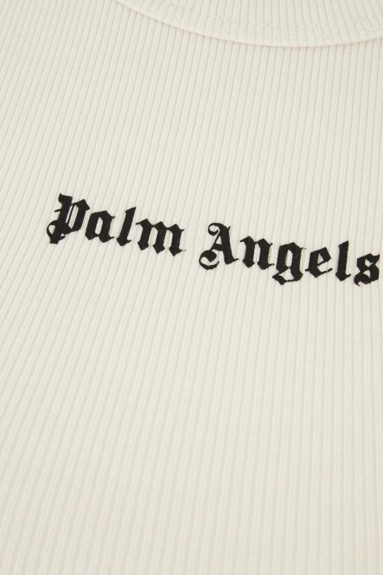 26SS 팜앤젤스 민소매 티셔츠 PWAC024S26JER001 0310 OFF WHITE BLACK - PALM ANGELS