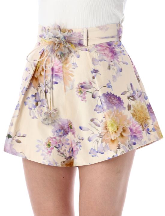 26SS 짐머만 숏팬츠 7922AS261 CRDA CREAM DAHLIA - ZIMMERMANN
