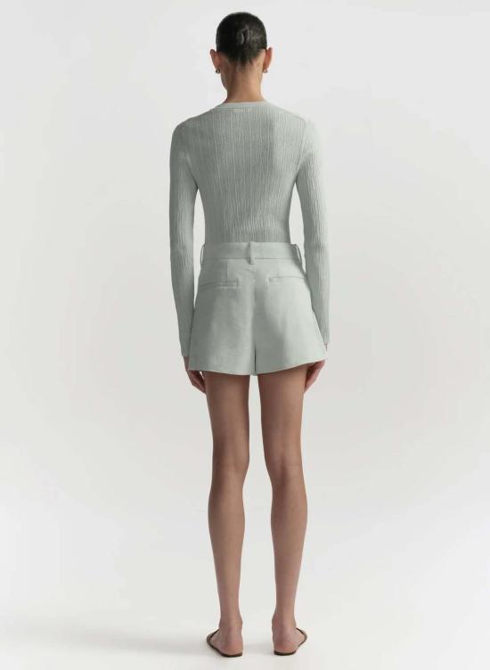  에이엘씨 숏팬츠 A.L.C. 윈스턴 린넨 반바지 페일 민트 - A.L.C.