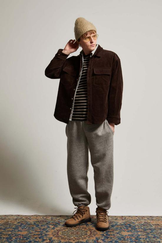  아셀 트레이닝/조거 팬츠 애셔 세비 스웨트팬츠 헤더 느와르