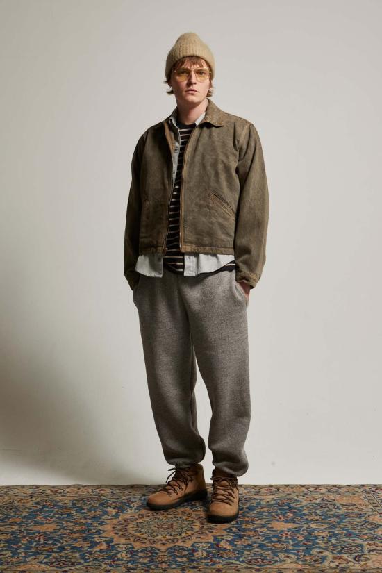  아셀 트레이닝/조거 팬츠 애셔 세비 스웨트팬츠 헤더 느와르 - ASHER