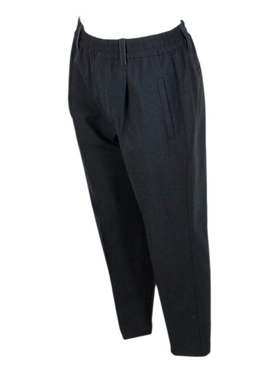 26SS 브루넬로 쿠치넬리 팬츠 M0W07P7811 C2803 Grey - BRUNELLO CUCINELLI