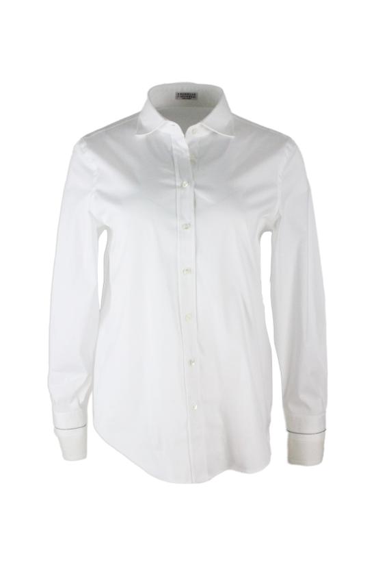 26SS 브루넬로 쿠치넬리 셔츠 M0091MI106 C159 White