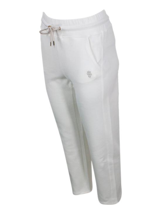 26SS 일레븐티 팬츠 K80PANI08 FEL 01A White - ELEVENTY