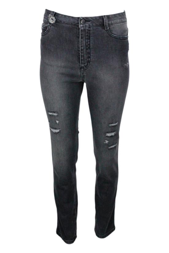 26SS 에르마노 설비노 팬츠 D417P300 CBIBN95708 Black