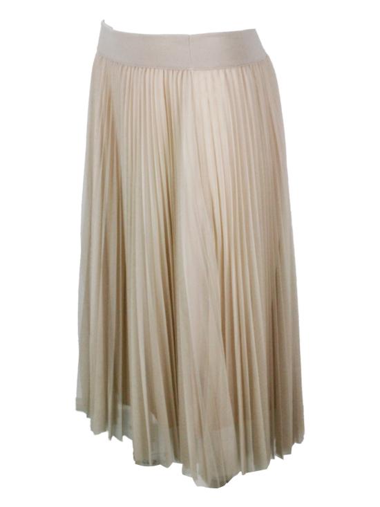 26SS 파비아나 필리피 미디 스커트 GND215F426L548 0157 Beige - FABIANA FILIPPI