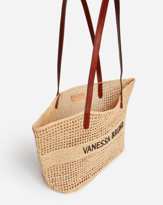 26SS 바네사브루노 숄더백 3EVE60 V40468SABLE NOIR Beige - VANESSA BRUNO