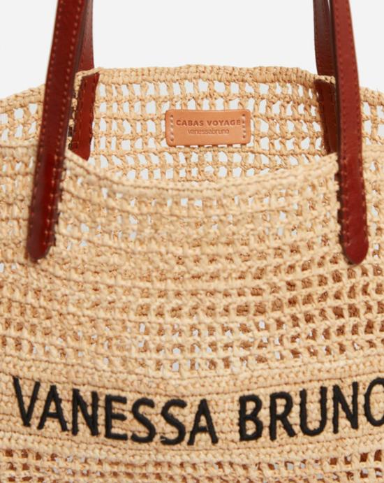 26SS 바네사브루노 숄더백 3EVE60 V40468SABLE NOIR Beige - VANESSA BRUNO