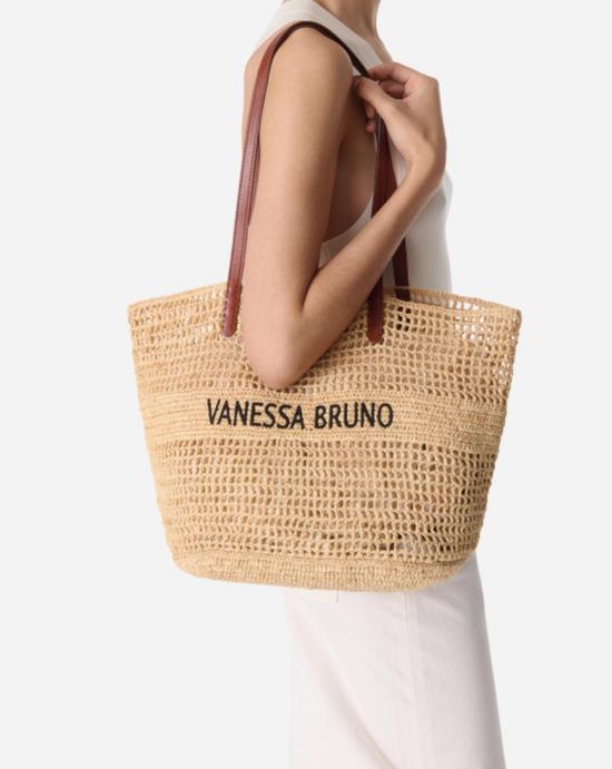 26SS 바네사브루노 숄더백 3EVE60 V40468SABLE NOIR Beige - VANESSA BRUNO