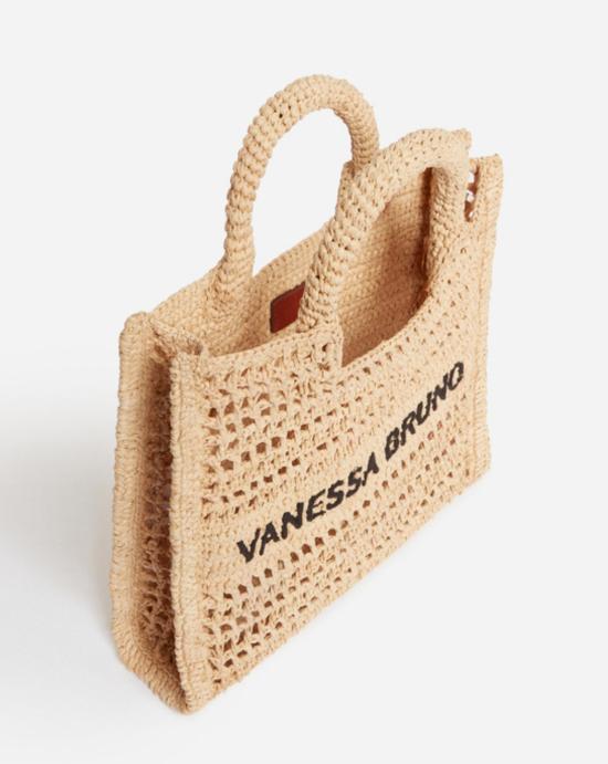 26SS 바네사브루노 숄더백 3EVE60 V40884SABLE NOIR Beige - VANESSA BRUNO