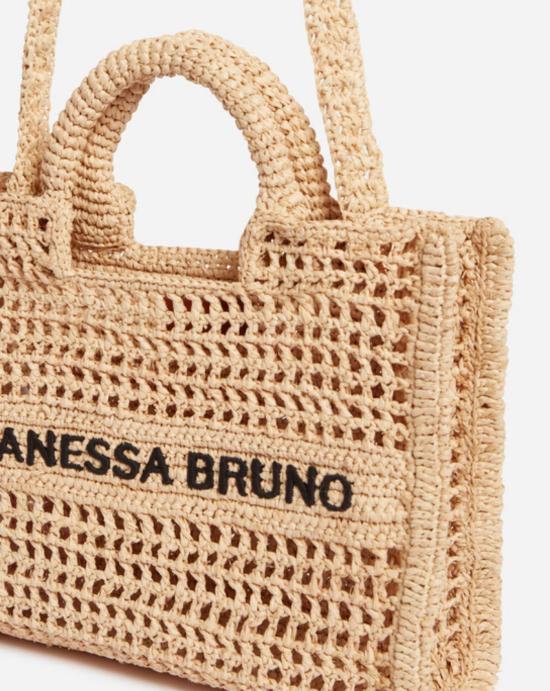 26SS 바네사브루노 숄더백 3EVE60 V40884SABLE NOIR Beige - VANESSA BRUNO