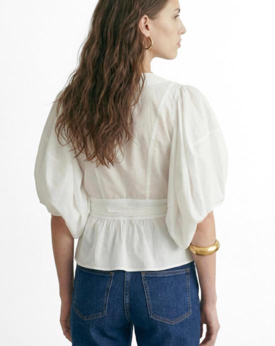 26SS 바네사브루노 블라우스 4EVA69 V09896 OFF WHITE Beige - VANESSA BRUNO