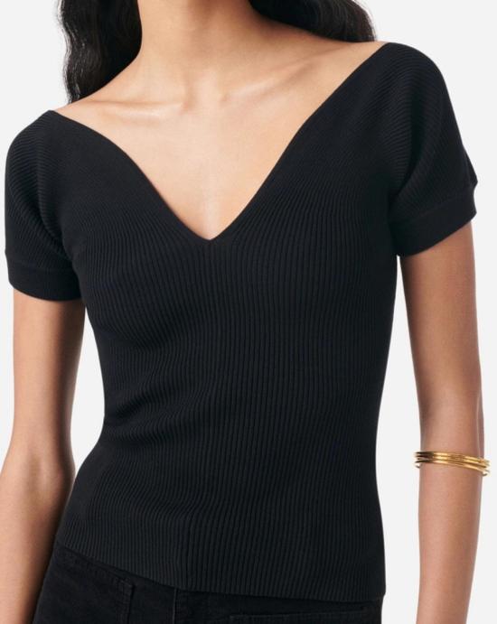 26SS 바네사브루노 민소매 티셔츠 3HVC04 V15882 BLACK Black - VANESSA BRUNO