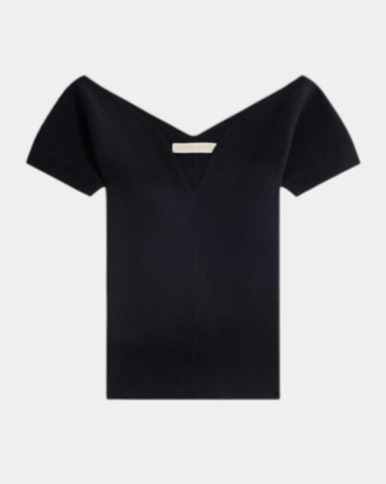 26SS 바네사브루노 민소매 티셔츠 3HVC04 V15882 BLACK Black