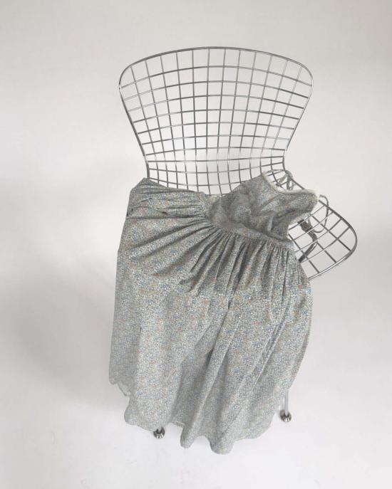  Emma Rothkopf 미디 스커트 엠마 로스코프 리추얼 드레스 - EMMA ROTHKOPF