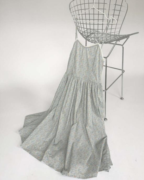  Emma Rothkopf 미디 스커트 엠마 로스코프 리추얼 드레스 - EMMA ROTHKOPF