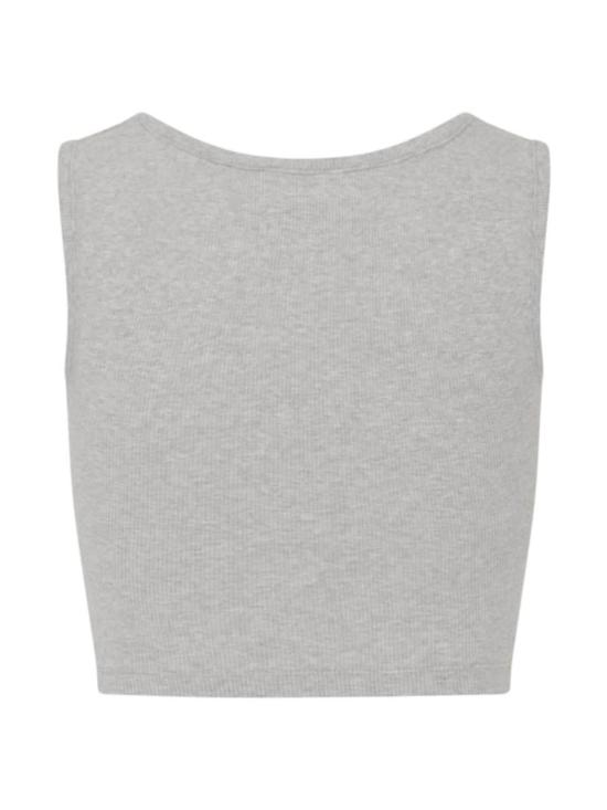  비비안웨스트우드 블라우스 비비안 웨스트우드 네크라인 탑 그레이 - VIVIENNE WESTWOOD