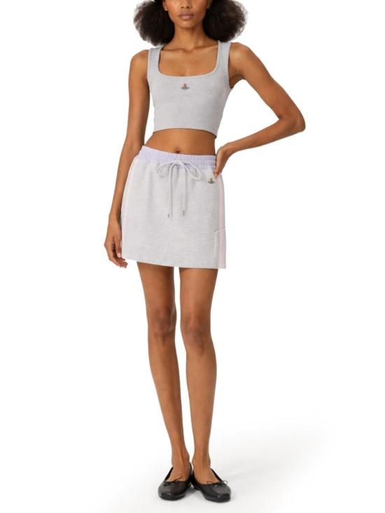  비비안웨스트우드 블라우스 비비안 웨스트우드 네크라인 탑 그레이 - VIVIENNE WESTWOOD