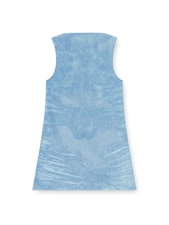  디젤 숏 원피스 드 셀룬 FSI 데님 드레스 블루 데님