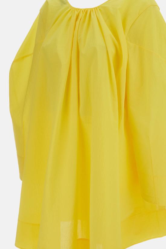  자크뮈스 미디 원피스 페이장 드레스 옐로우 - JACQUEMUS