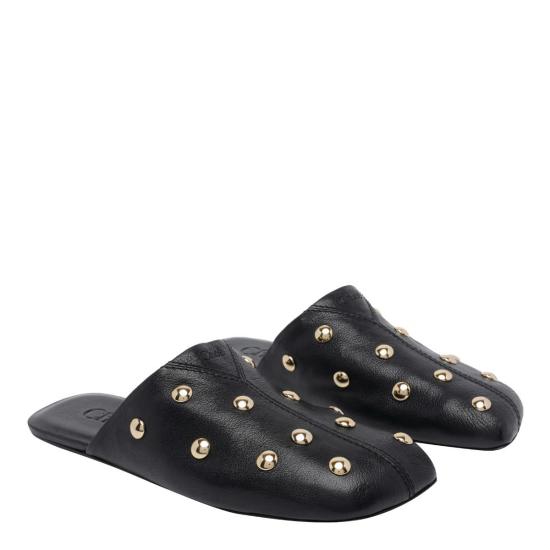  끌로에 뮬/슬리퍼 리타 뮬 블랙 - CHLOE