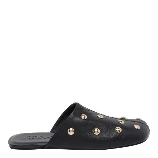  끌로에 뮬/슬리퍼 리타 뮬 블랙