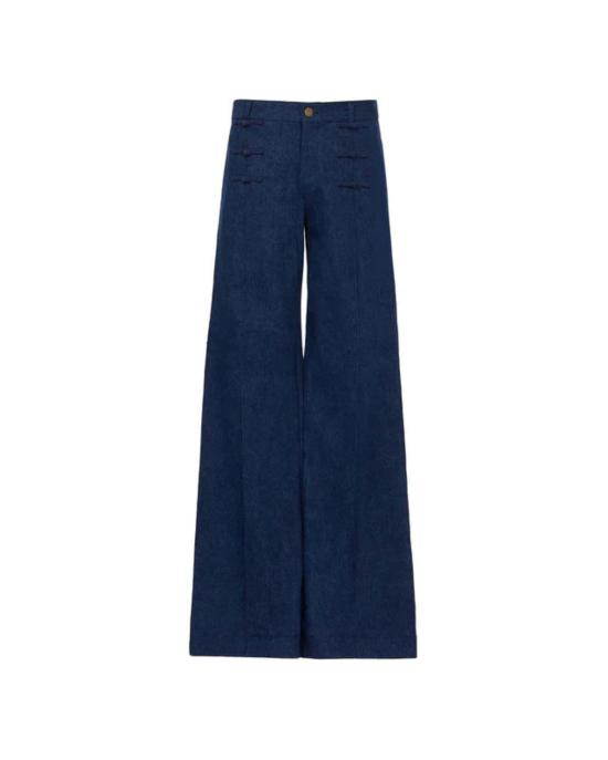  사우 리 데님 팬츠 메이슨  다크 데님 - SAU LEE