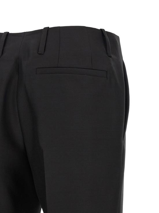  드리스 반 노튼 크롭 팬츠 Dries Van Noten 팔로마 팬츠 블랙 - DRIES VAN NOTEN