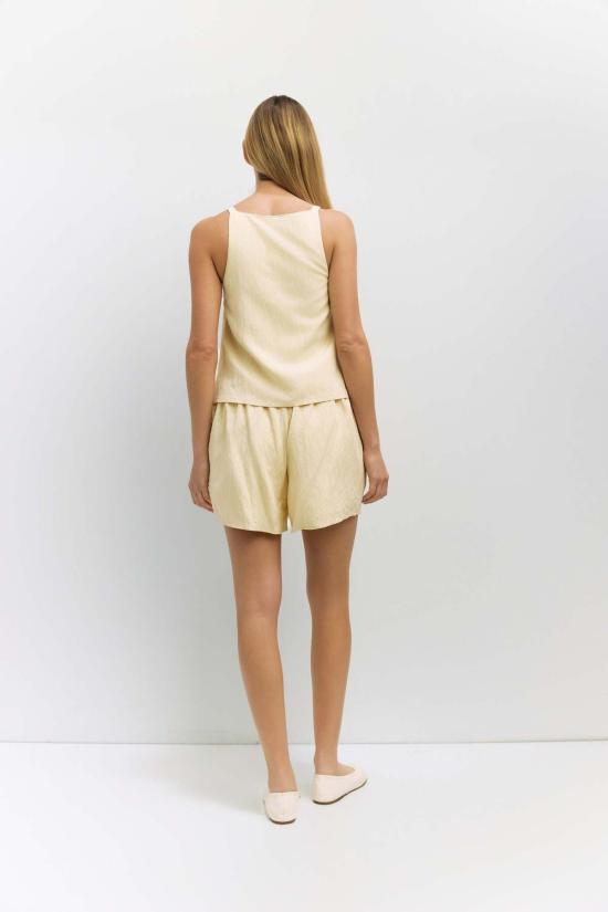  아잘레아 민소매 티셔츠 알라나 탑 버터크림 - AZALEA