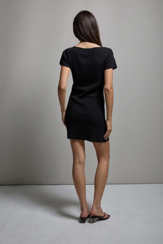  아셀 숏 원피스 애셔 파이퍼 포인트엘 미니 드레스 - ASHER