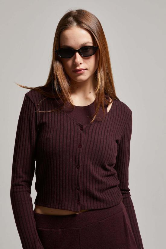  아셀 가디건 애셔 코라 골지 - ASHER