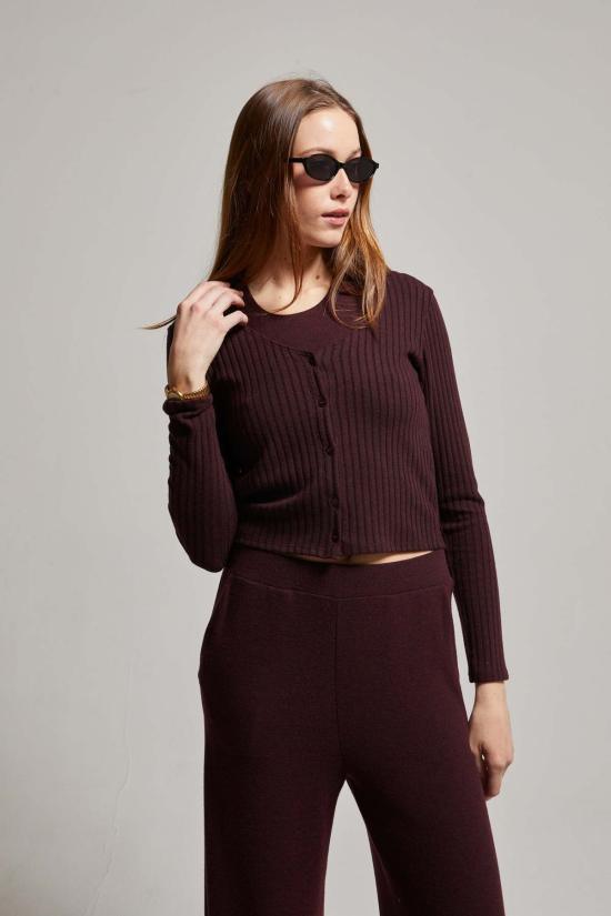  아셀 가디건 애셔 코라 골지