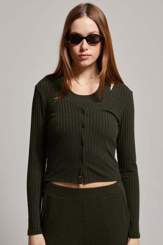  아셀 가디건 애셔 코라 골지 - ASHER