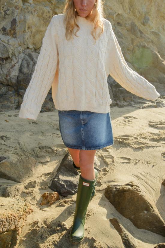  Sønderhaus 데님 스커트 - OTHER BRANDS