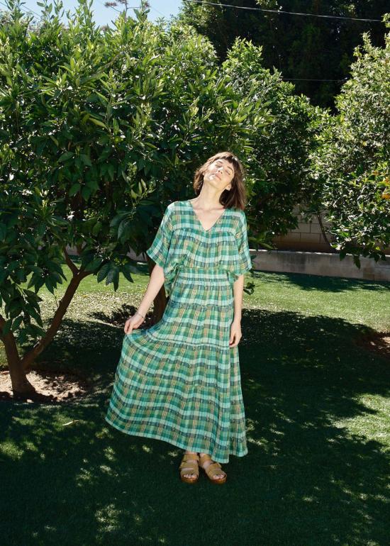  에이스 앤 지그 롱 스커트 모하비 스커트 가든 - ACE & JIG