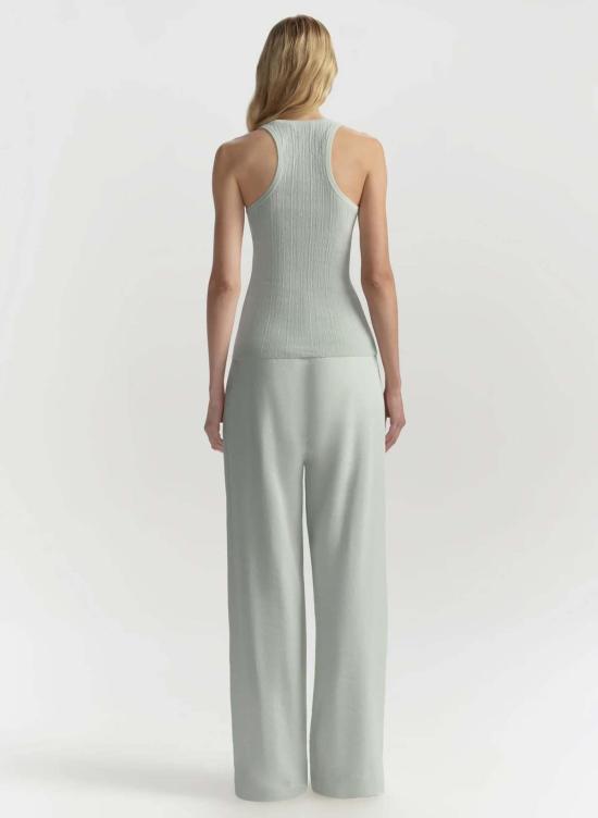  에이엘씨 민소매 티셔츠 A.L.C. 아이리스 니트 탱크탑 페일 민트 - A.L.C.