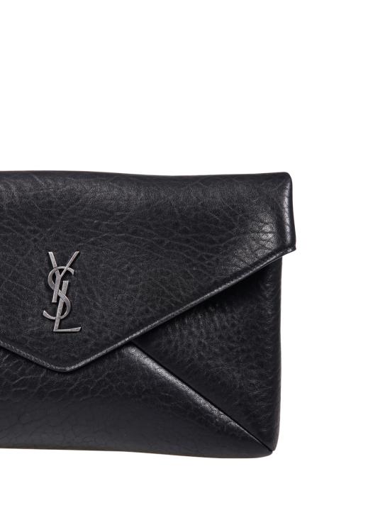 26SS 생로랑 카산드라 라지 엔벨로프 파우치 778181 AACIA 1000 NERO - SAINT LAURENT