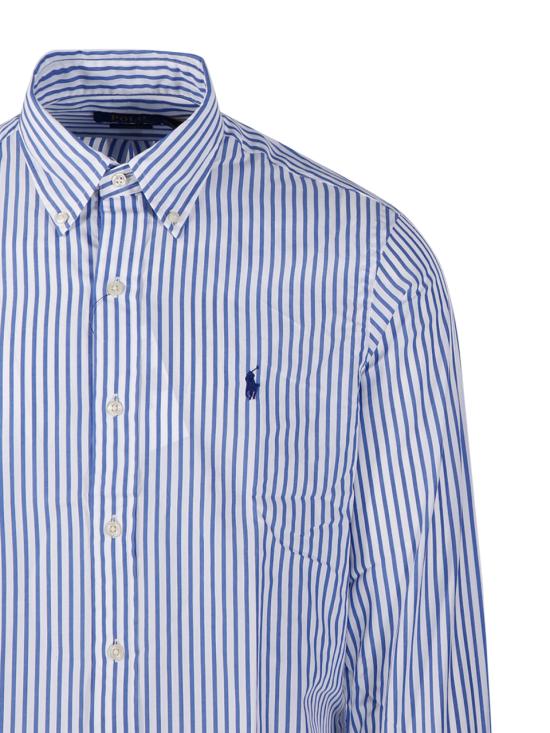 26SS 랄프 로렌 탑 710B15595008 3249D WHITE BLUE - RALPH LAUREN