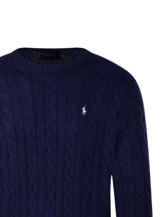 26SS 랄프 로렌 스웨터 710775885536 BRIGHT NAVY - RALPH LAUREN