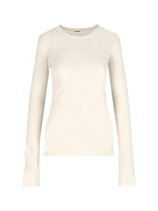  질샌더 반팔 티셔츠 질 샌더 코튼 탑 세트 - JIL SANDER