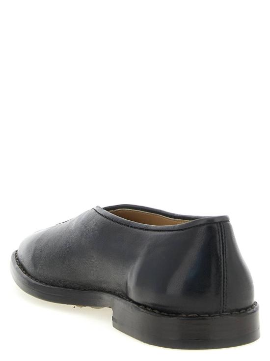  르메르 뮬/슬리퍼 파이핑 슬리퍼 브라운 - LEMAIRE