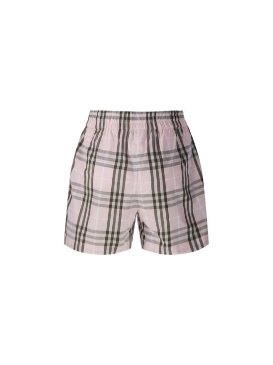 26SS 버버리 숏팬츠 8123642 A5961 MALLOW PINK IP CHECK - BURBERRY