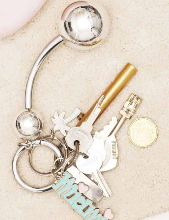  저스틴 클렌퀏 키링 저스틴 클렌킷 코니 키체인 - JUSTINE CLENQUET