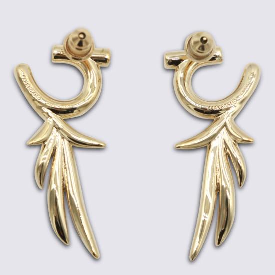  살바토레 페라가모 이어링 페라가모 골드 메탈 귀걸이 - SALVATORE FERRAGAMO