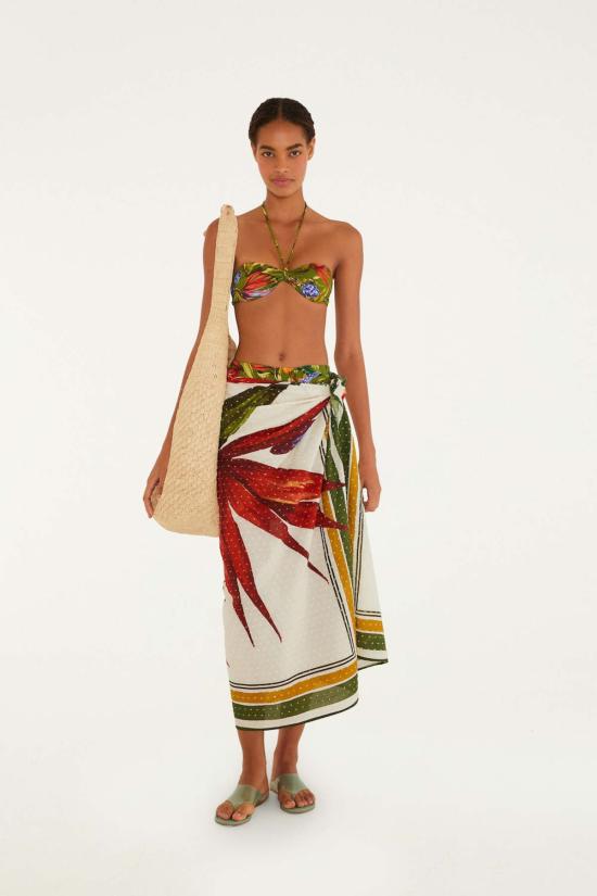  팜 리오 비치용품 스트릴리치아 라이트 블러쉬 사롱