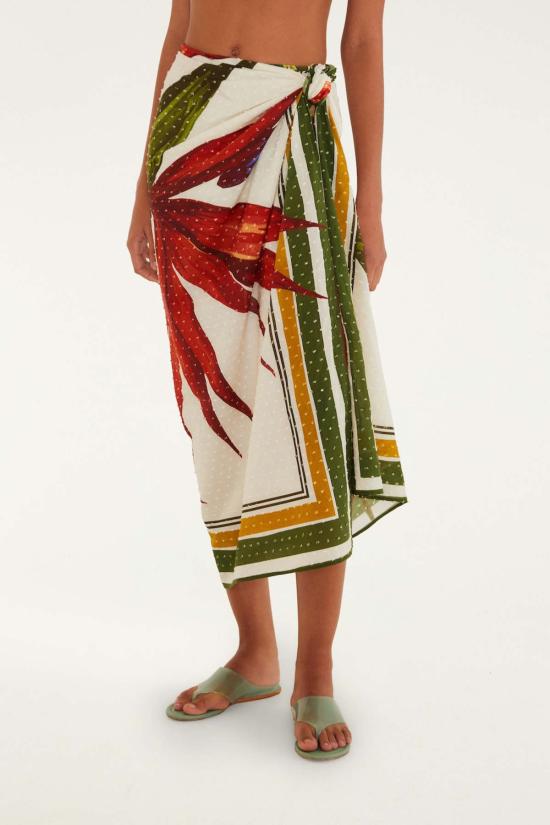  팜 리오 비치용품 스트릴리치아 라이트 블러쉬 사롱 - FARM RIO