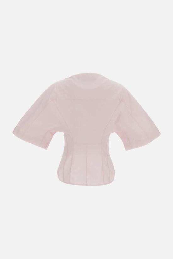  자크뮈스 탑 모이슨 셔츠 핑크