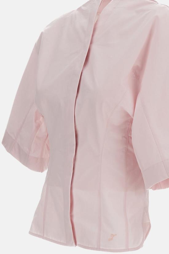  자크뮈스 탑 모이슨 셔츠 핑크 - JACQUEMUS